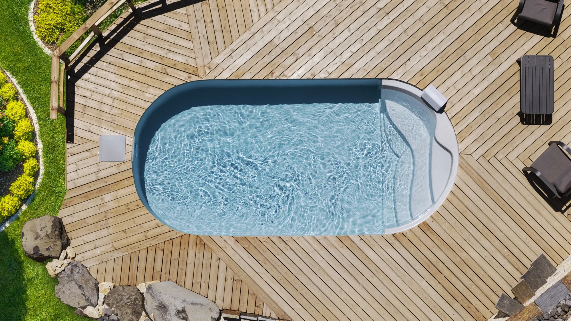 Basen Ilona Mini - prostokąt 6×3 m
